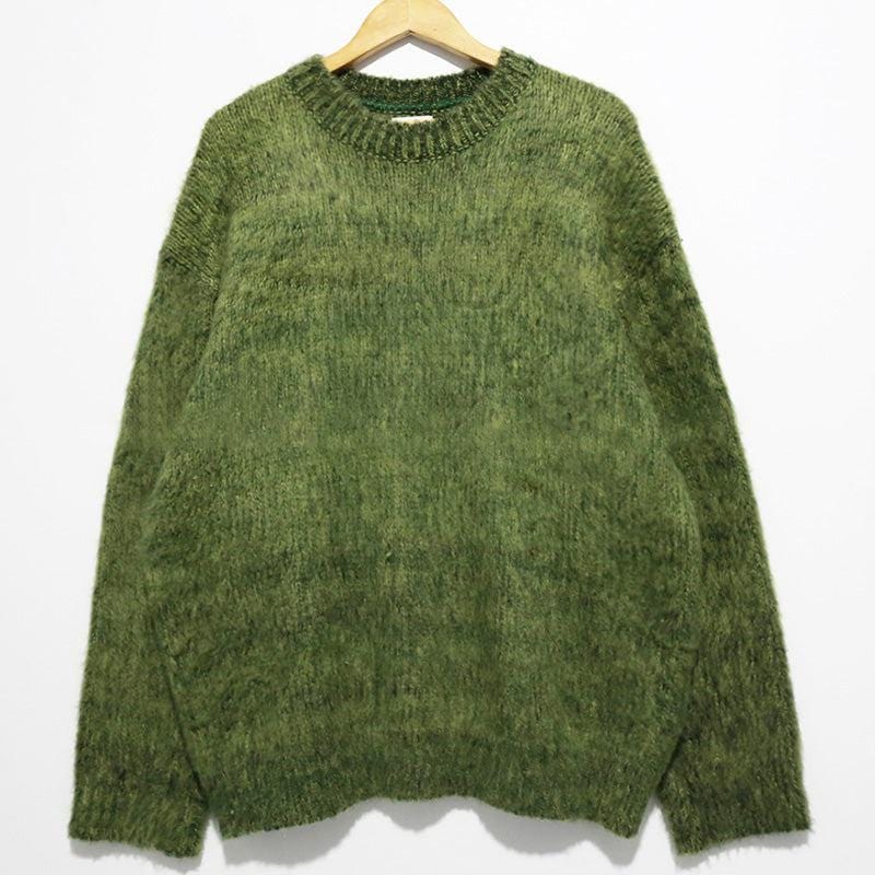 MOHAIR WOOLEN KNITTED SWEATER