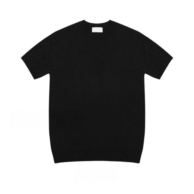 KNIT SHORT SLEEVE