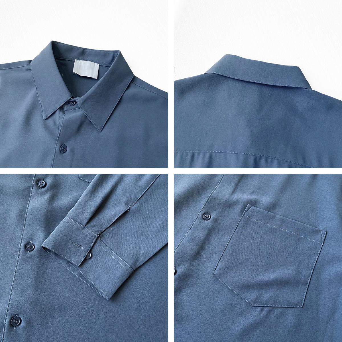 ESSENTIALS BUTTON-UP COLLAR SHIRT
