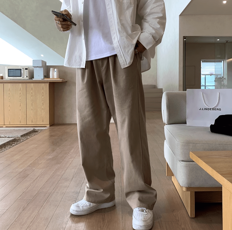 CASUAL STRAIGHT PANTS