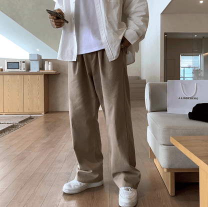 CASUAL STRAIGHT PANTS