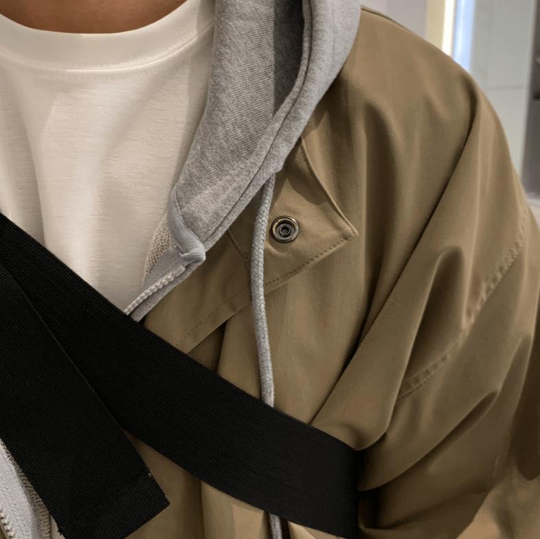 TWO PIECE HOODED JACKET