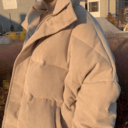 CORDUROY PUFFER JACKET