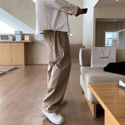 CASUAL STRAIGHT PANTS