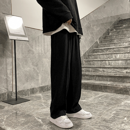 WIDE STRAIGHT SWEATPANTS