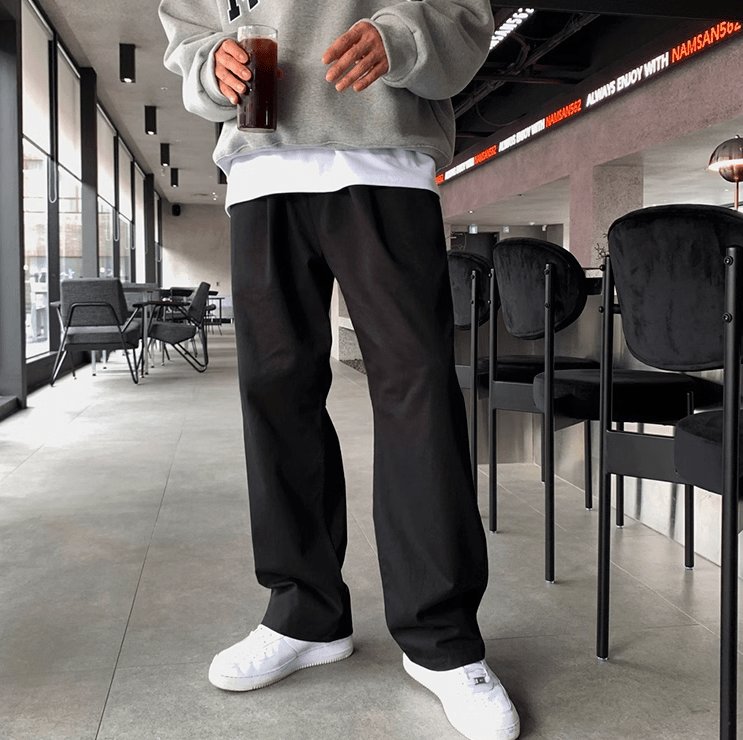 CASUAL STRAIGHT PANTS
