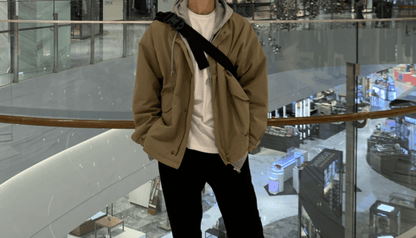 TWO PIECE HOODED JACKET