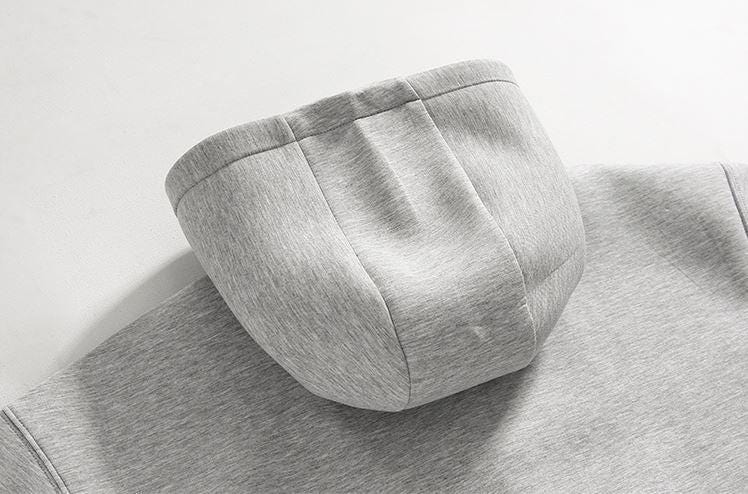 OVERSIZE BUTTON-UP HOODIE JACKET