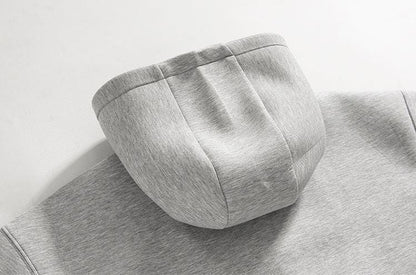 OVERSIZE BUTTON-UP HOODIE JACKET