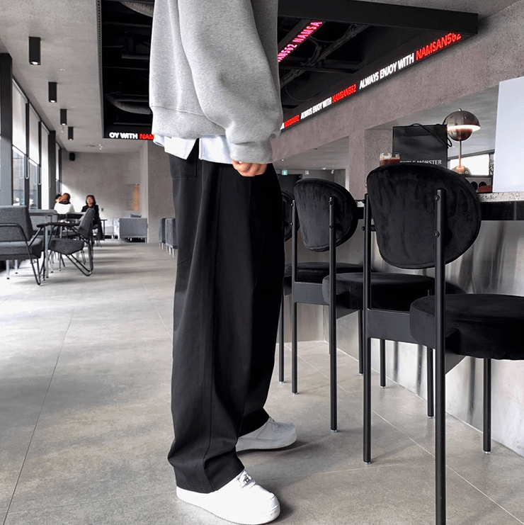CASUAL STRAIGHT PANTS