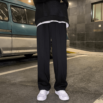 WIDE STRAIGHT SWEATPANTS
