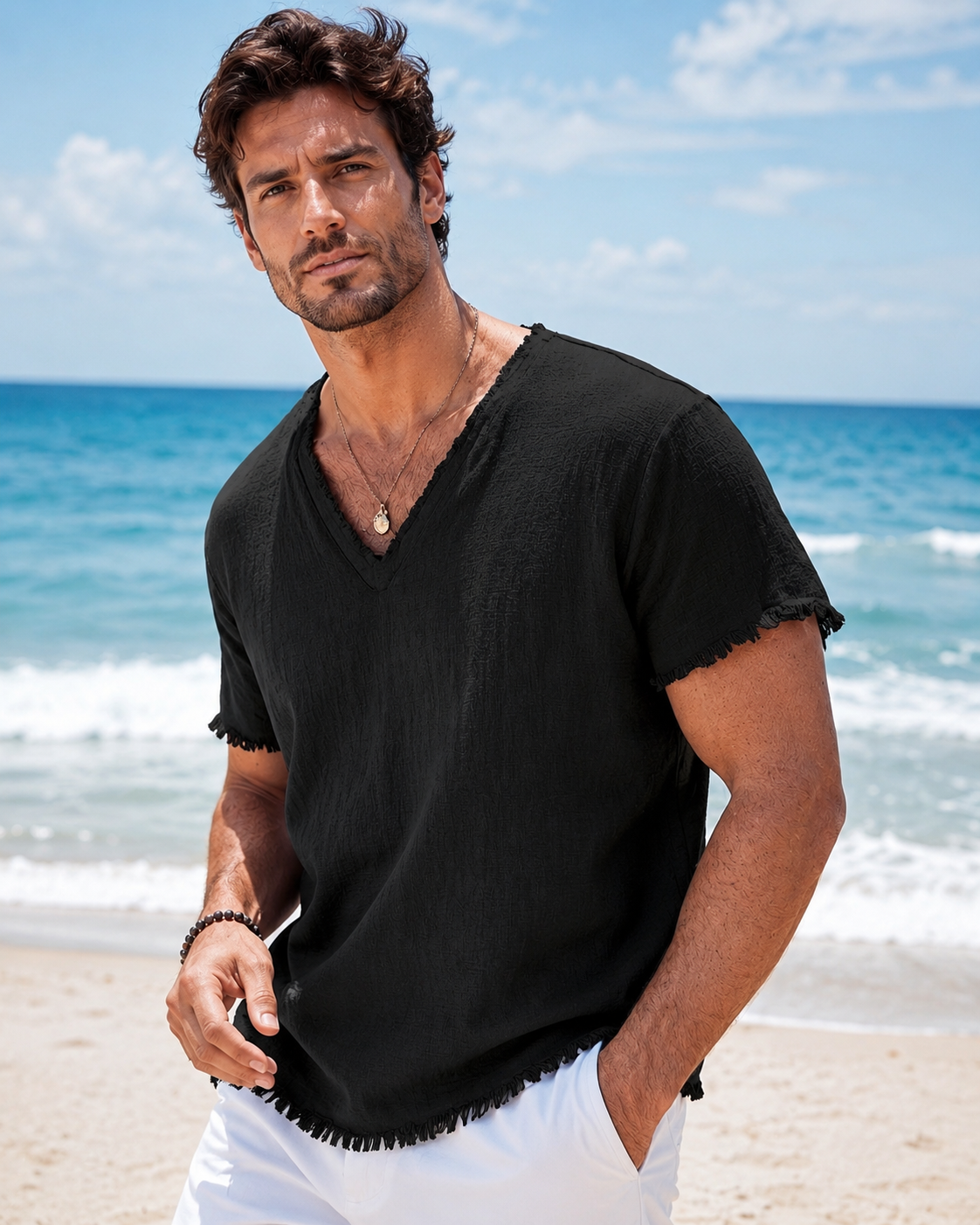 RESORT V-NECK SHIRT