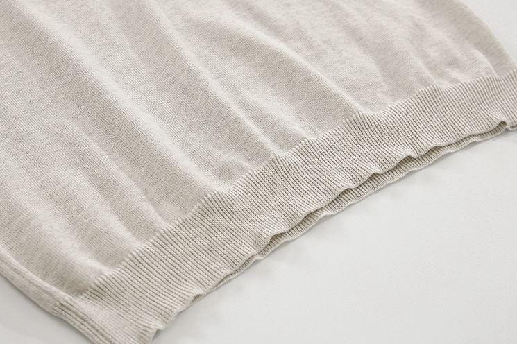 HALF BUTTON SHORT SLEEVE