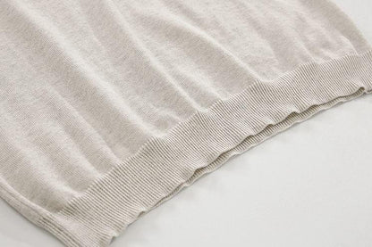 HALF BUTTON SHORT SLEEVE