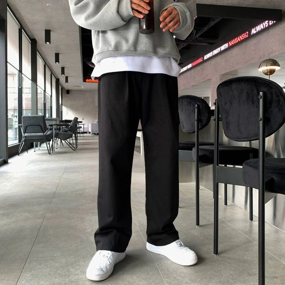 CASUAL STRAIGHT PANTS