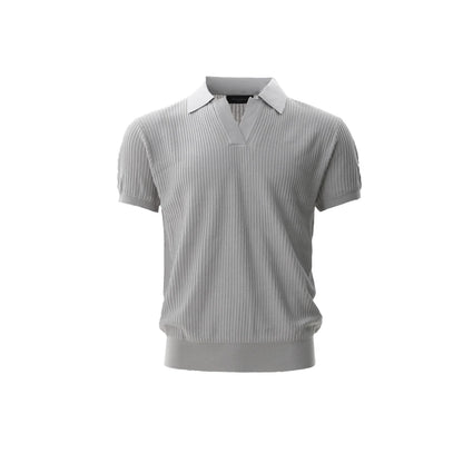 KNITWEAR V-NECK SHORT SLEEVE