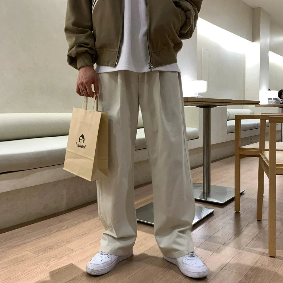 CASUAL STRAIGHT PANTS