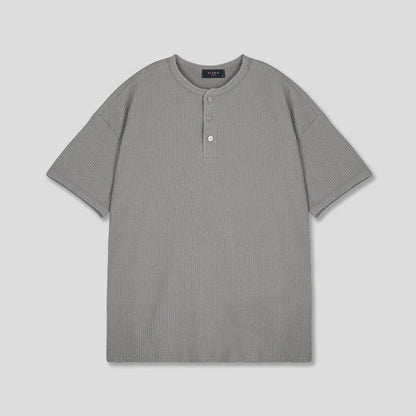 HENLEY COLLAR SHORT SLEEVE