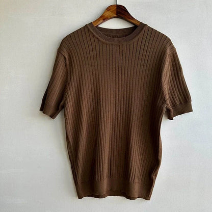 KNIT SHORT SLEEVE