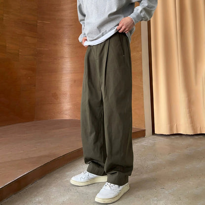 WORK WEAR FOLDED WIDE PANTS