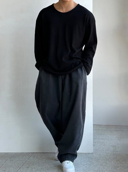 WAFFLE KNIT LONGSLEEVE