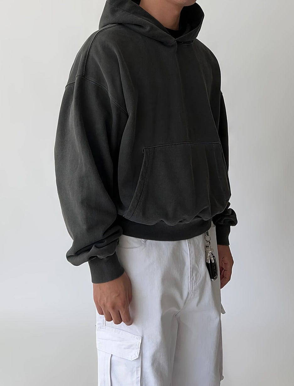 CROP PULLOVER HOODIE