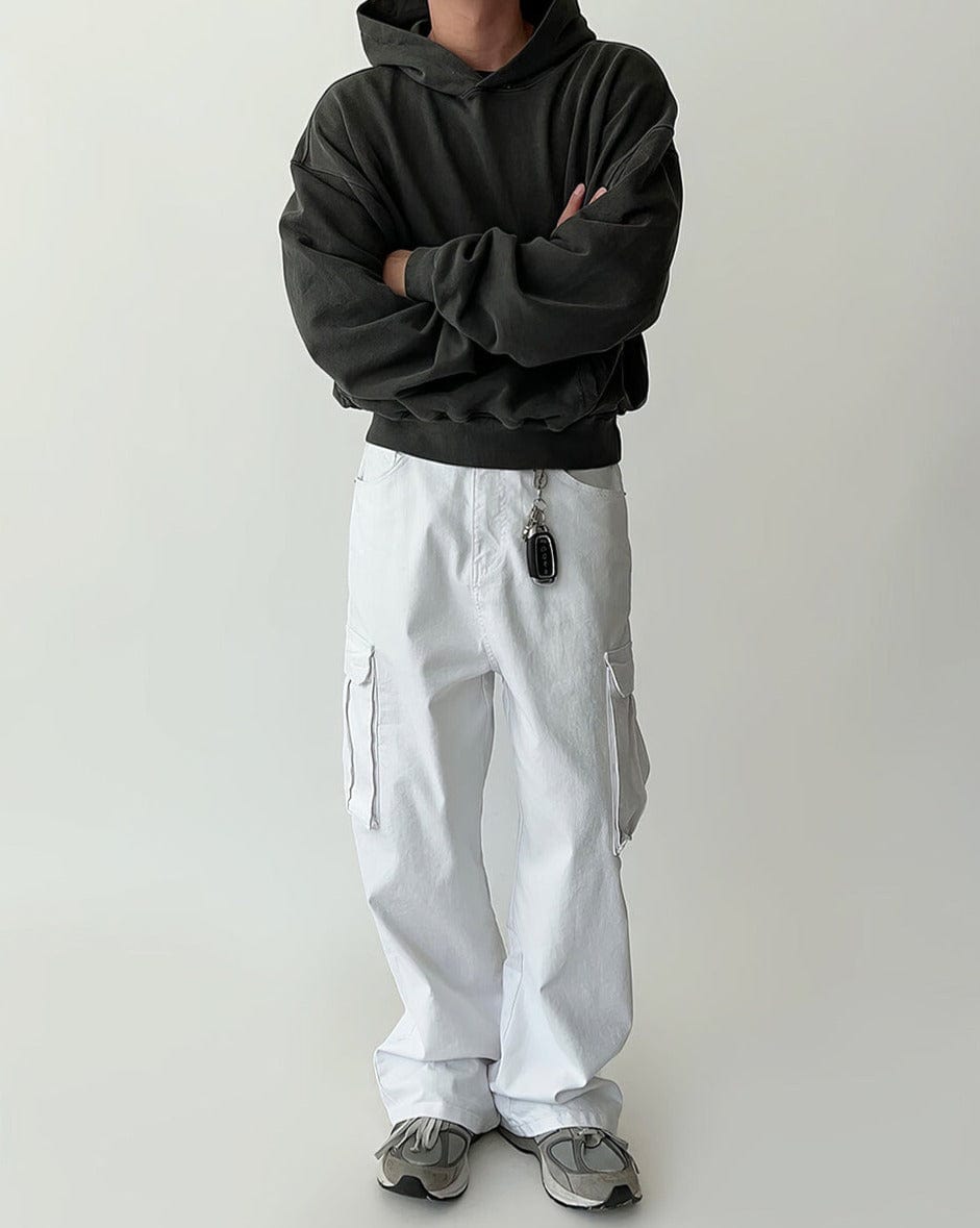 CROP PULLOVER HOODIE