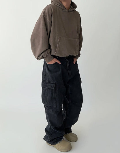 CROP PULLOVER HOODIE