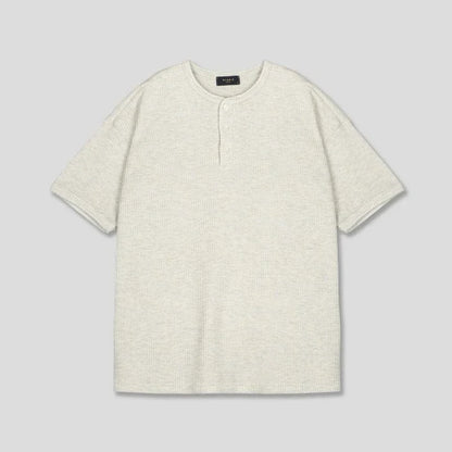 HENLEY COLLAR SHORT SLEEVE