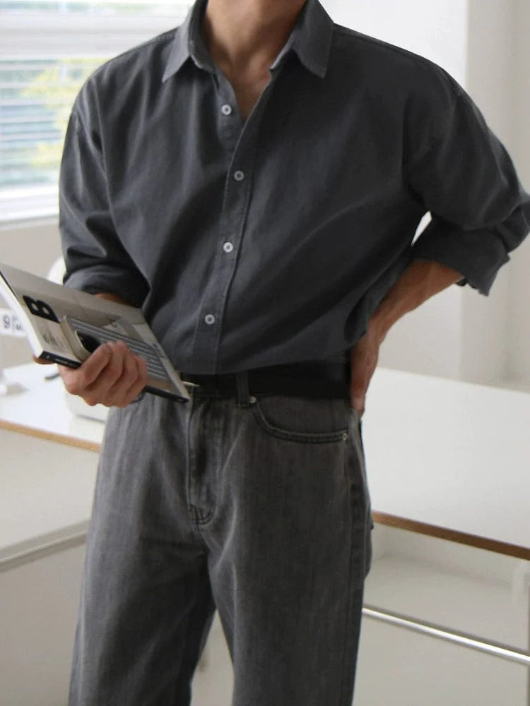 LONGSLEEVE BUTTON-UP SHIRT