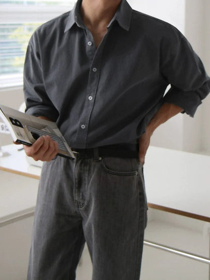 LONGSLEEVE BUTTON-UP SHIRT