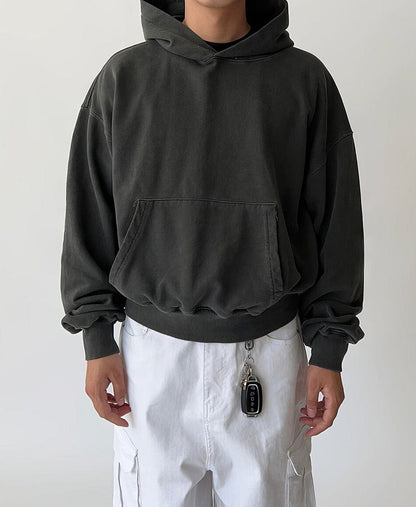 CROP PULLOVER HOODIE