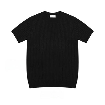KNIT SHORT SLEEVE
