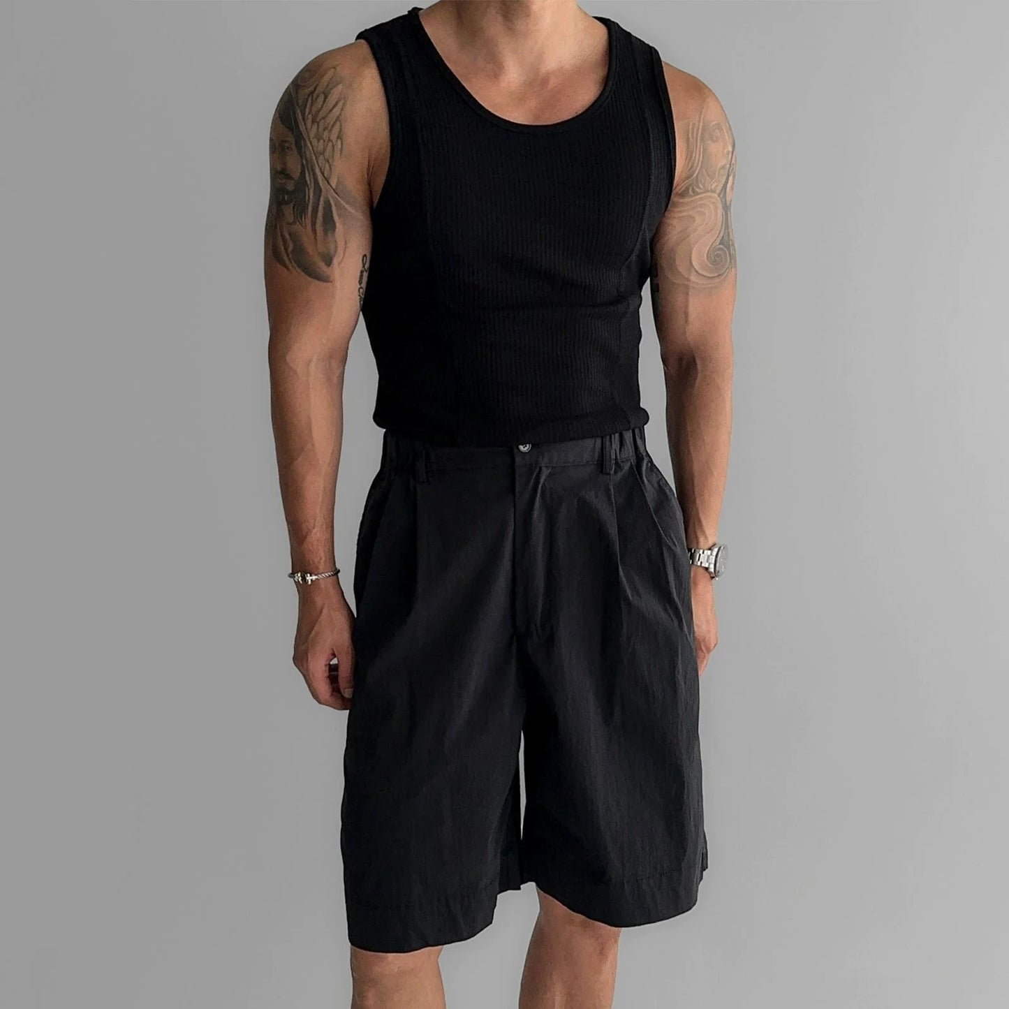 VERTICAL STRIPED TANK TOP