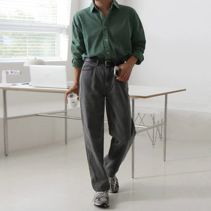 LONGSLEEVE BUTTON-UP SHIRT