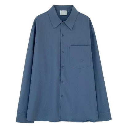 ESSENTIALS BUTTON-UP COLLAR SHIRT