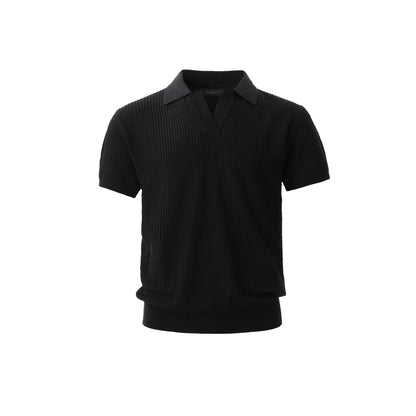KNITWEAR V-NECK SHORT SLEEVE