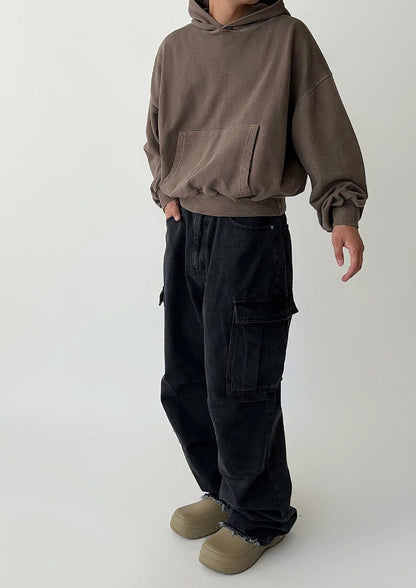 CROP PULLOVER HOODIE