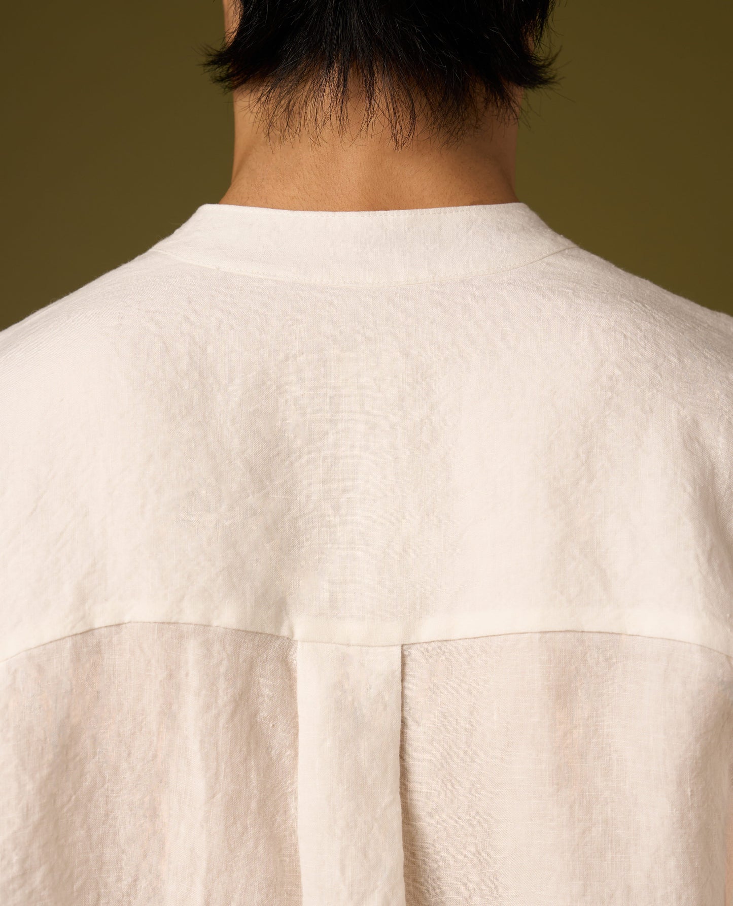 HENLEY COLLAR LONGSLEEVE SHIRT