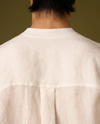 HENLEY COLLAR LONGSLEEVE SHIRT