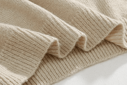 KNITTED PULLOVER SWEATER