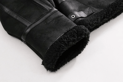 SUEDE MOTORCYCLE LEATHER JACKET