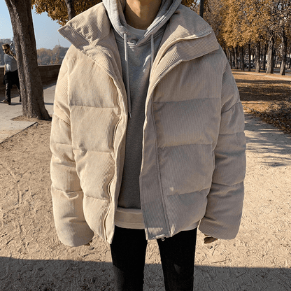 CORDUROY PUFFER JACKET