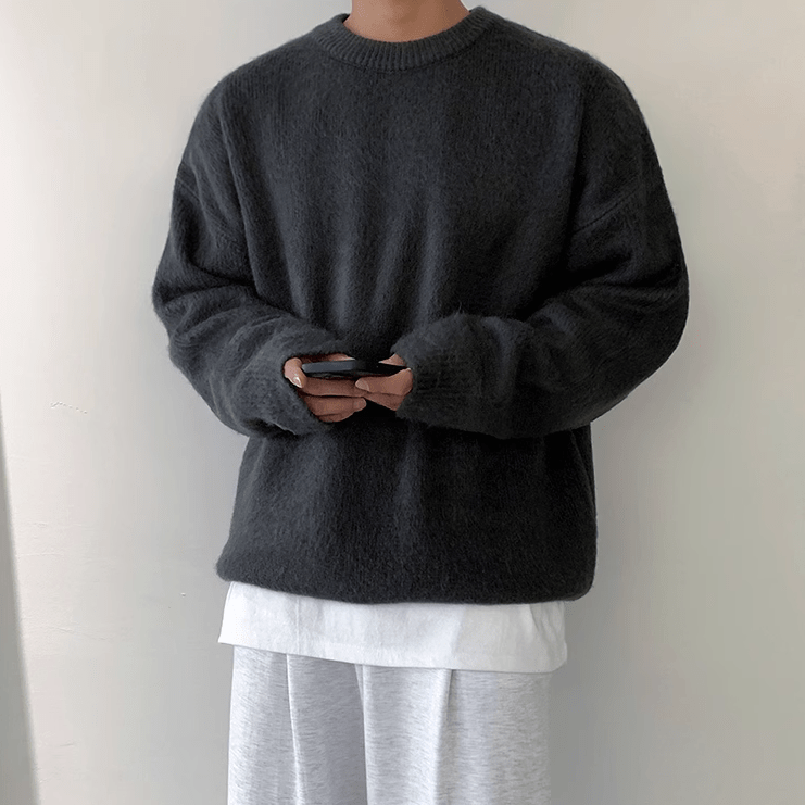 KNITTED PULLOVER SWEATER